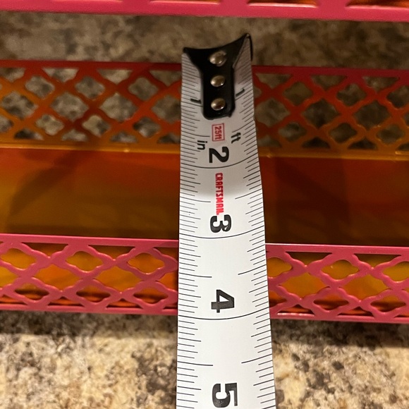 Pink and Gold 3-Tier Metal Counter Top Storage Organizer - Picture 9 of 16